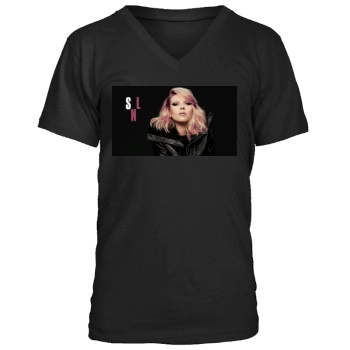 Scarlett Johansson Men's V-Neck T-Shirt