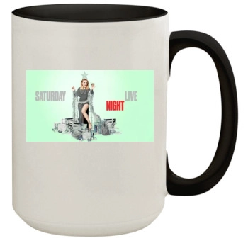 Scarlett Johansson 15oz Colored Inner & Handle Mug