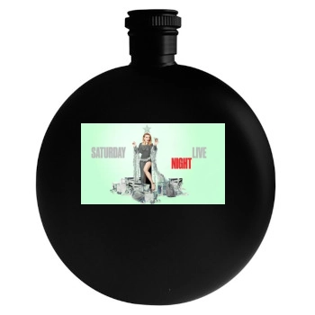 Scarlett Johansson Round Flask