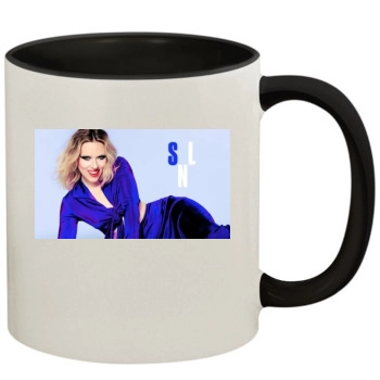 Scarlett Johansson 11oz Colored Inner & Handle Mug