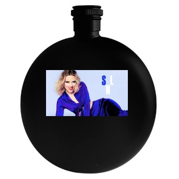 Scarlett Johansson Round Flask