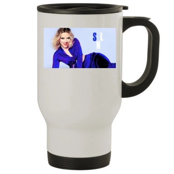 Scarlett Johansson Stainless Steel Travel Mug