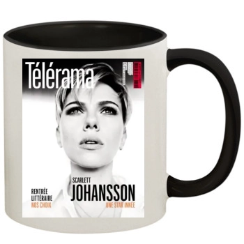 Scarlett Johansson 11oz Colored Inner & Handle Mug