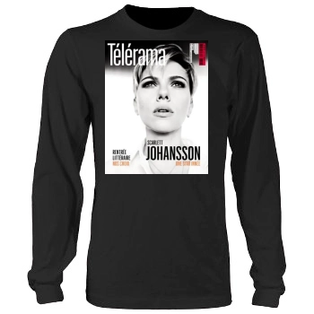 Scarlett Johansson Men's Heavy Long Sleeve TShirt