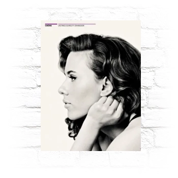 Scarlett Johansson Metal Wall Art