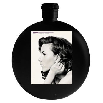 Scarlett Johansson Round Flask