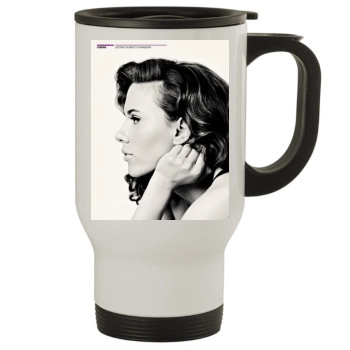 Scarlett Johansson Stainless Steel Travel Mug