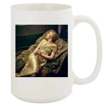 Scarlett Johansson 15oz White Mug