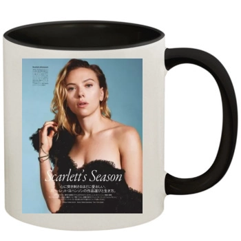 Scarlett Johansson 11oz Colored Inner & Handle Mug