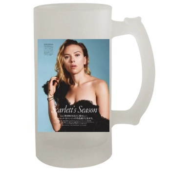 Scarlett Johansson 16oz Frosted Beer Stein