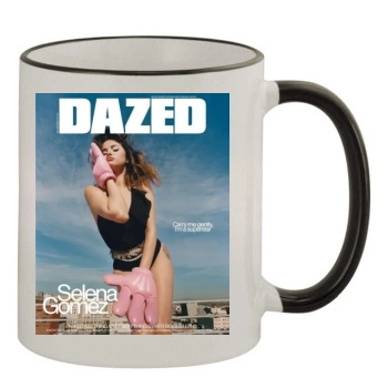 Selena Gomez 11oz Colored Rim & Handle Mug