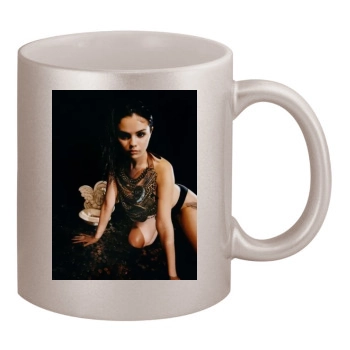 Selena Gomez 11oz Metallic Silver Mug