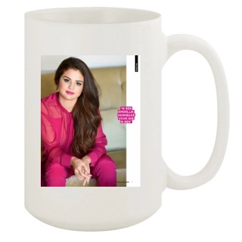 Selena Gomez 15oz White Mug