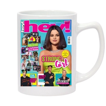 Selena Gomez 14oz White Statesman Mug