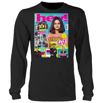 Selena Gomez Men's Heavy Long Sleeve TShirt