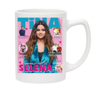 Selena Gomez 14oz White Statesman Mug