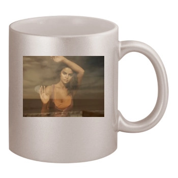 Selena Gomez 11oz Metallic Silver Mug