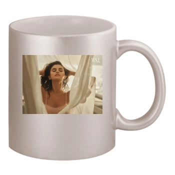 Selena Gomez 11oz Metallic Silver Mug