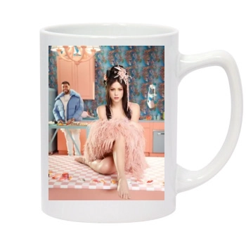 Shakira 14oz White Statesman Mug