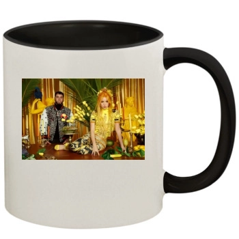 Shakira 11oz Colored Inner & Handle Mug