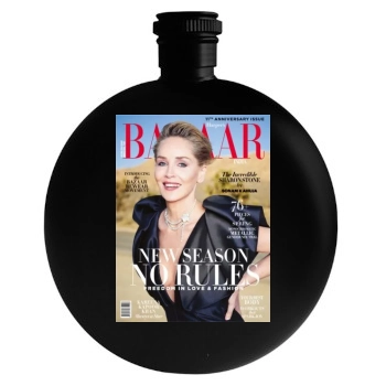 Sharon Stone Round Flask