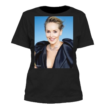 Sharon Stone Women's Cut T-Shirt