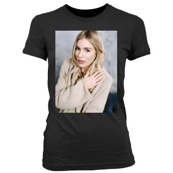 Sienna Miller Women's Junior Cut Crewneck T-Shirt