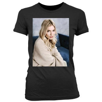 Sienna Miller Women's Junior Cut Crewneck T-Shirt