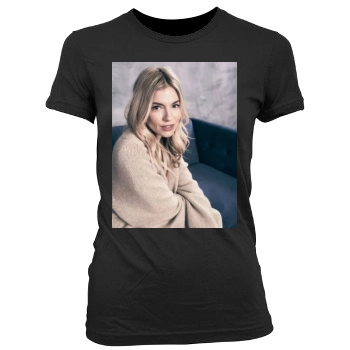 Sienna Miller Women's Junior Cut Crewneck T-Shirt