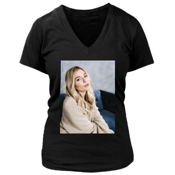 Sienna Miller Women's Deep V-Neck TShirt