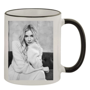 Sienna Miller 11oz Colored Rim & Handle Mug