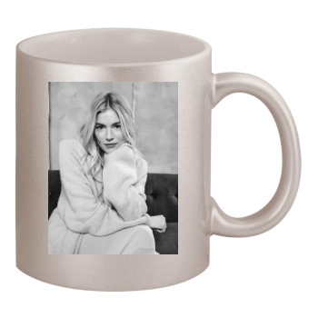 Sienna Miller 11oz Metallic Silver Mug