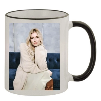 Sienna Miller 11oz Colored Rim & Handle Mug