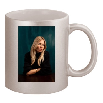 Sienna Miller 11oz Metallic Silver Mug