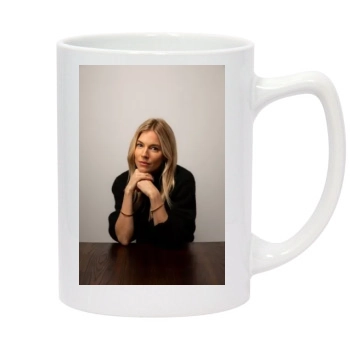 Sienna Miller 14oz White Statesman Mug