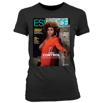 Taraji P. Henson Women's Junior Cut Crewneck T-Shirt