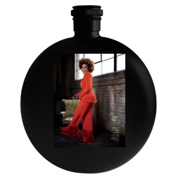 Taraji P. Henson Round Flask