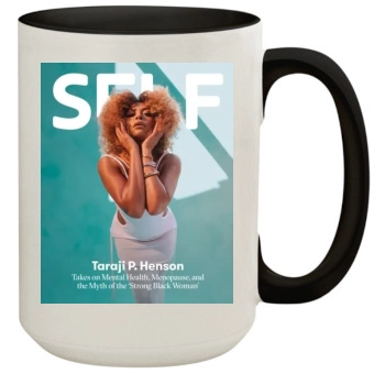 Taraji P. Henson 15oz Colored Inner & Handle Mug