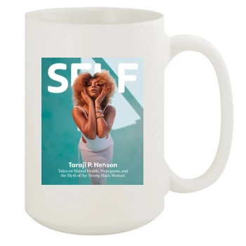 Taraji P. Henson 15oz White Mug