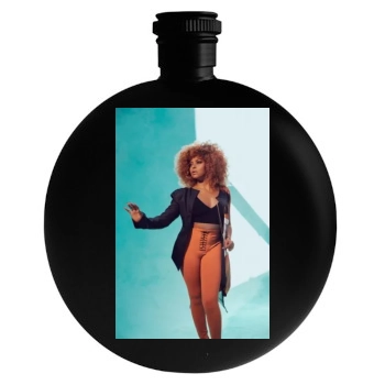 Taraji P. Henson Round Flask