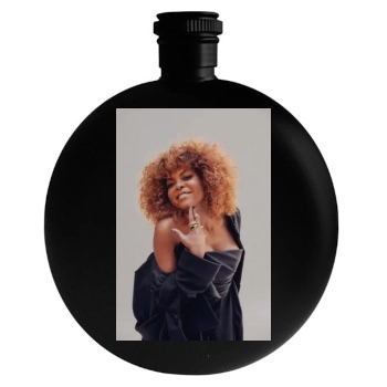 Taraji P. Henson Round Flask