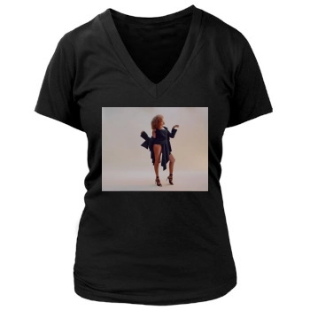 Taraji P. Henson Women's Deep V-Neck TShirt