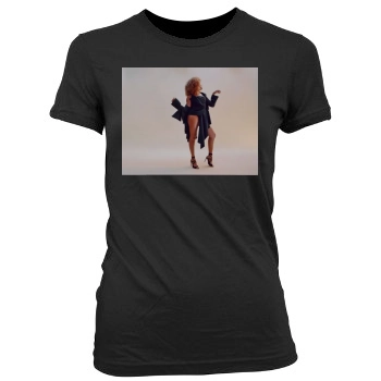 Taraji P. Henson Women's Junior Cut Crewneck T-Shirt