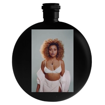 Taraji P. Henson Round Flask