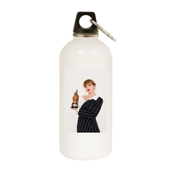 Taylor Swift White Water Bottle With Carabiner