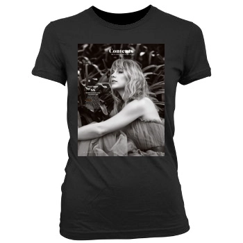 Taylor Swift Women's Junior Cut Crewneck T-Shirt