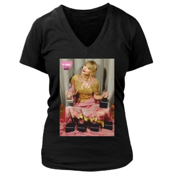 Taylor Swift Women's Deep V-Neck TShirt