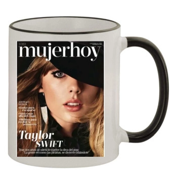 Taylor Swift 11oz Colored Rim & Handle Mug