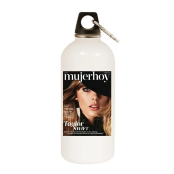 Taylor Swift White Water Bottle With Carabiner