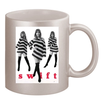 Taylor Swift 11oz Metallic Silver Mug